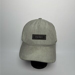 Vuori Hat Grey Heather Yupoong 110‎ Flexfit Tech Performance Baseball Cap
